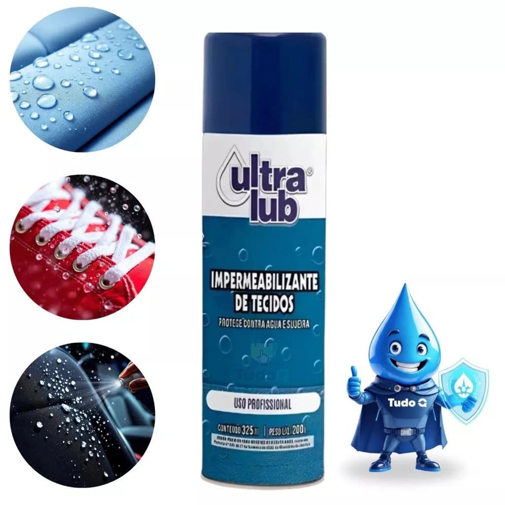 Impermeabilizante de Tecidos 325ml Ultra Lub – Tênis, Sofá e Artesanato
